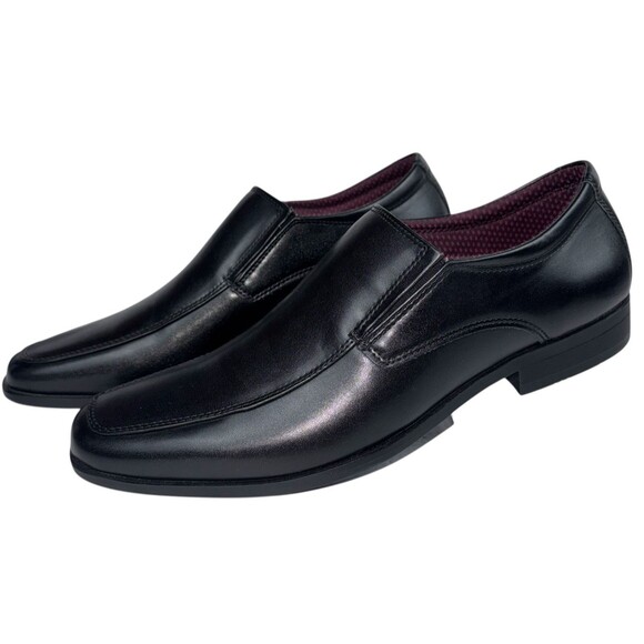 Perry Ellis Size 9 Loafer Dress Shoes Business Portfolio Ultra Foam Pablo Black main image 8